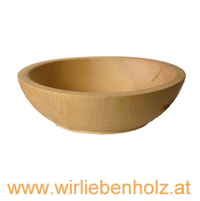 Wooden bowl various diameters 95 mm high
