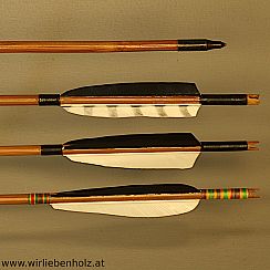 Bamboo Arrows Traditionally